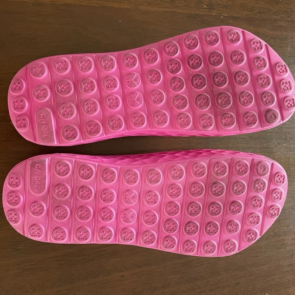 GFore G Fore GSlide‎ Street Shoe - Pink - Men 10/Women 12 Golf Slides Sandals